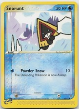 Snorunt 44/97 Uncommon Dragon Pokemon LP on eBay