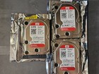 Lot of 3 WD Red WD30EFRX 3TB NAS Hard Drives HDD SATA DOA Parts Repair