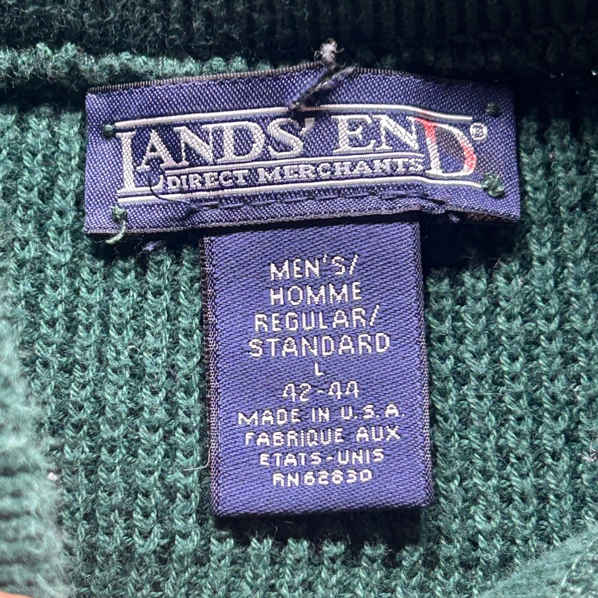 Lands' End Henley Regular Sweaters for Men for sale | eBay
