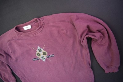 BOSS Pullover Vintage Sweater Sweatshirt Hugo Jumper Fashion VTG Casual XL-XXL