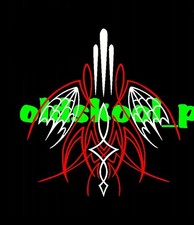 Pinstripe Pinstriping Custom Vintage Hot Rod Motorcycle Tank Vinyl Decal Sticker