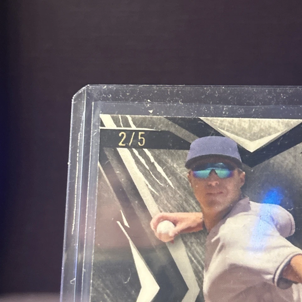 2023 Leaf Exotic #BA-AV2 Anthony Volpe Auto giraffe 2/5 - Image 3 of 3