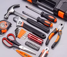 Tool Set, Household Toolbox, Multi-Functional