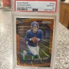 2025 Prizm Jaxson Dart Orange Wave PSA 10 /65 Q5829