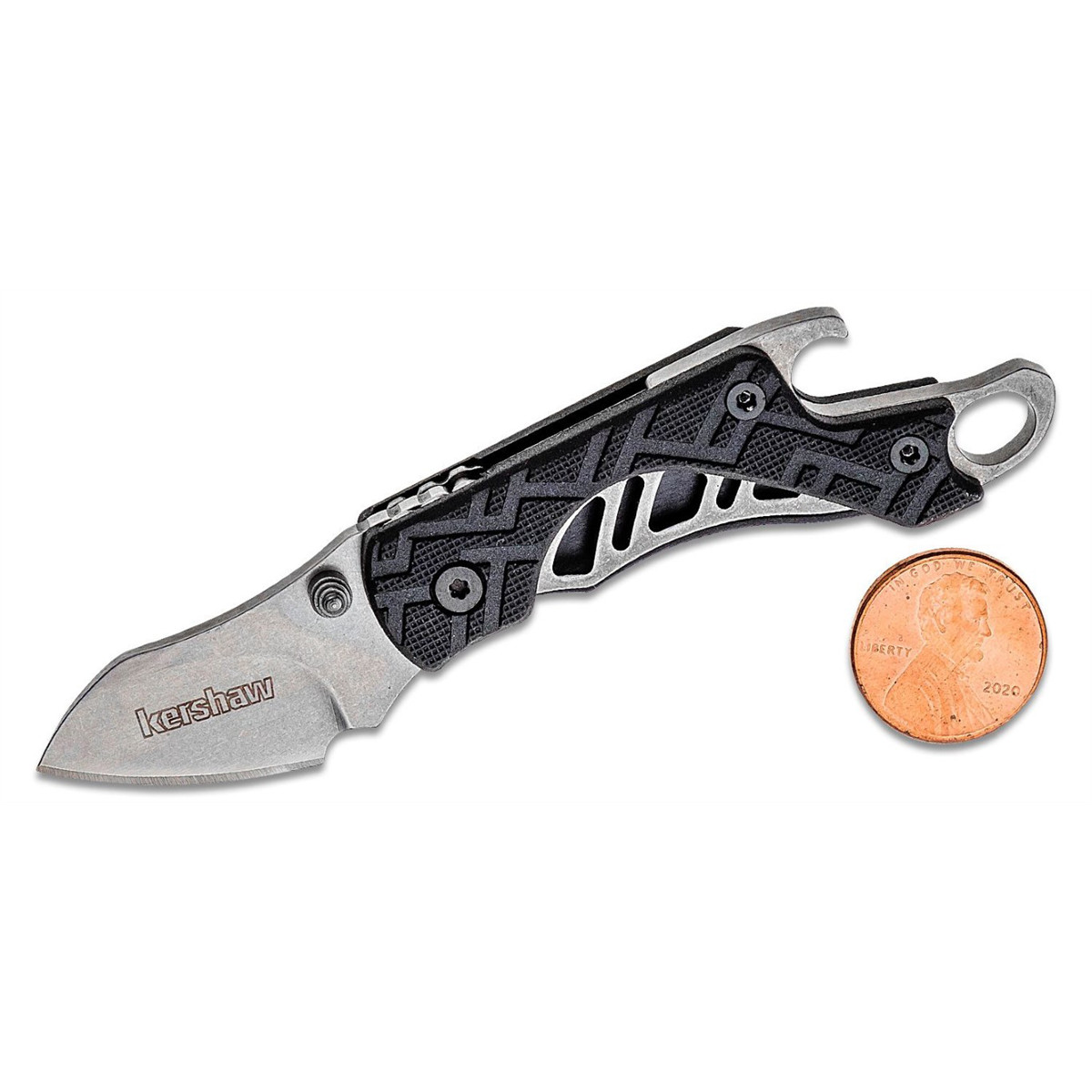 Kershaw Cinder Manual Open Liner Lock Drop Point Blade EDC F
