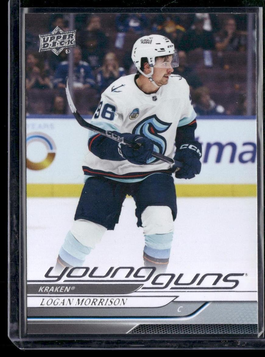Logan Morrison 2024-25 Upper Deck #469 Young Guns Seattle Kraken