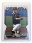 Paul Skenes 2023 Bowman Chrome 1st Bowman Base #BDC-14