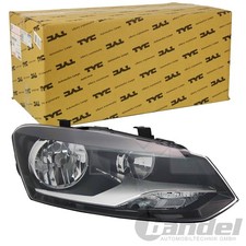TYC H7/H7 HAUPTSCHEINWERFER RECHTS für VW POLO V 6R1 6C1 AB 06.2009 MIT LWR