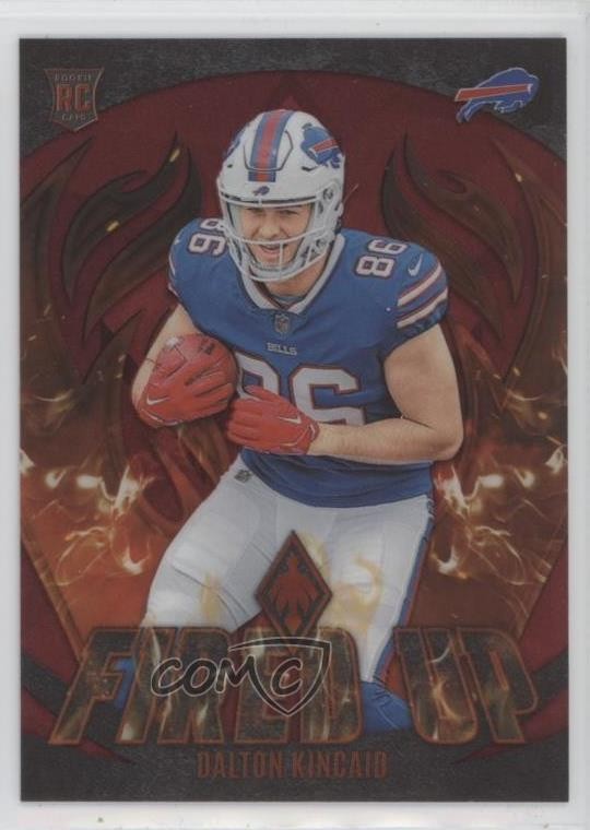 2023 Panini Phoenix Fired Up Red 153/199 Dalton Kincaid #FU-20 Rookie RC 17tx