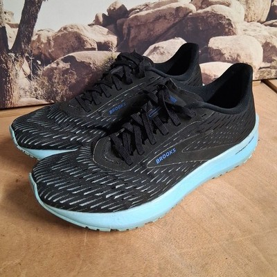 Brooks Hyperion Tempo Shoes Womens 12 Black Blue Speed Road Running Trainer