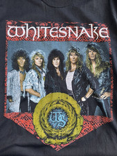 Whitesnake Vintage Rock Metal Band T-Shirt Full Size RS329