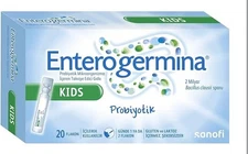 Enterogermina KIDS (20 Vials in Each Pack) Bacillus Clausii Probiotic 2 Billion