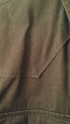 LADIES WALLS BLACK WESTERN PEARL SNAP LONG SLEEVE XL SHIRT FREE SHIPPING - Picture 2 of 5