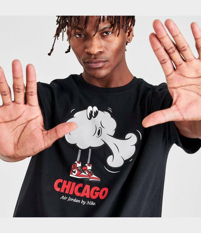 CU2103-010 New with tag Men Air Jordan Chicago Wind t-shirt short