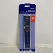 STAEDTLER MARS CARBON 2mm HB DRAWING LEADS 12-PACK 200HB-BK12
