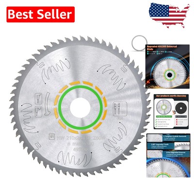 Premium 60T Saw Blade - 30mm Arbor, Compatible with Festool TS 75 and 495388