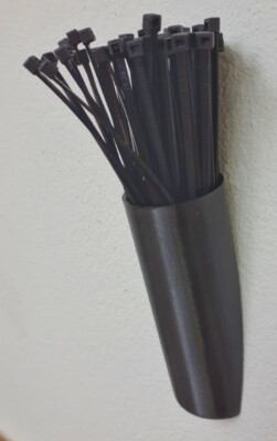 Kabelbinder Halter Zip Tie Spender Aufbewahrung Regal Wandhalterung Organizer Behälter