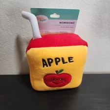 ZippyPaws  Juicebox NomNomz Squeaky  Plush Dog Toy for The Foodie Puppy