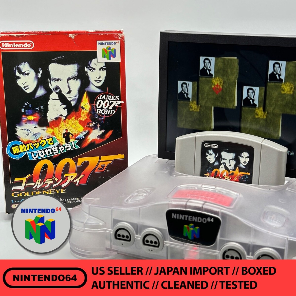 Nintendo64 ゴールデンアイ　007 ジェームスボンド Nintendo64 ゴールデンアイ 007 ジェームスボンド Nintendo64