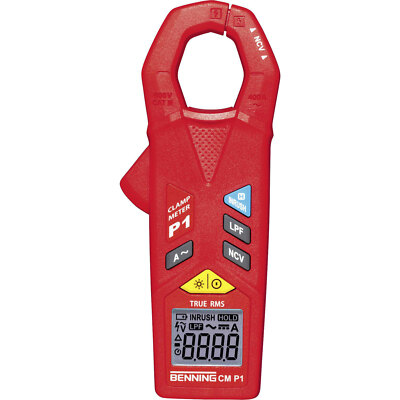 Benning 044678 CM P1 Multimeter Clamp CAT III 600V 4200-Count Display