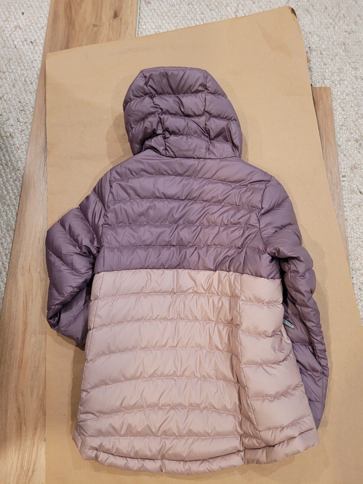 Patagonia Girls Reversible Down Sweater Hoody eBay