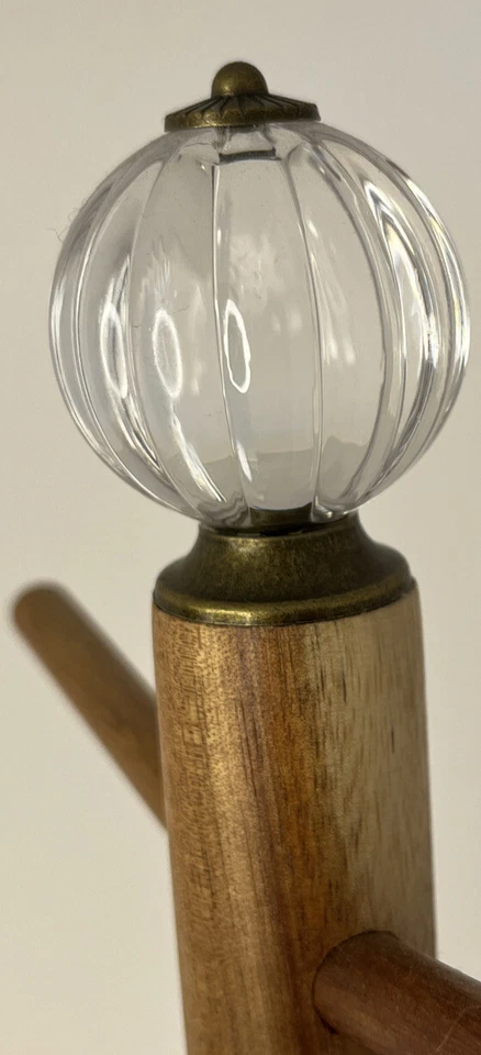 Pioneer Woman винтажная цветочная кружка держатель для дерева с акриловой ручкой - вмещает 6 VHTF - Изображение 3 из 4