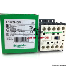 1 PC Schneider Electric Contactor LC1K0910F7 9A, 110V 50/60Hz