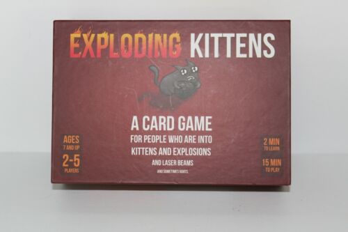 Exploding Kittens Card Game Original Edition - Afbeelding 1 van 3