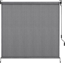 Senkrechtmarkise Außenrollo Sichschutz Balkon Markise für Außen Rollo L240/180cm