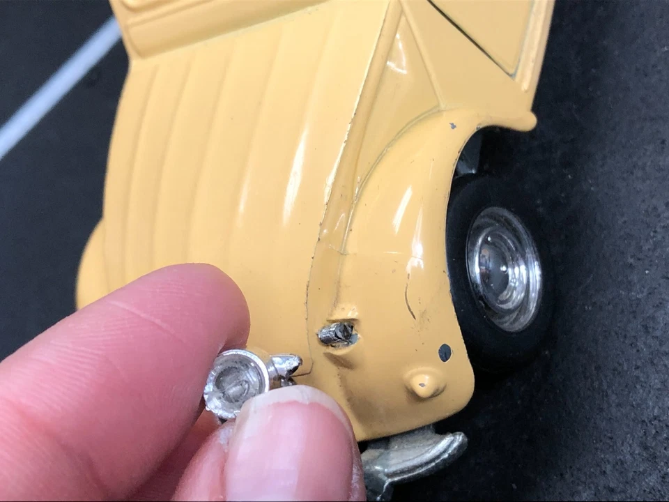 Imperfecto 1:25 Diecast Car Polistil Italia S26 CITROEN 2CV Sin Caja COMO ESTÁ Foto 3 de 4