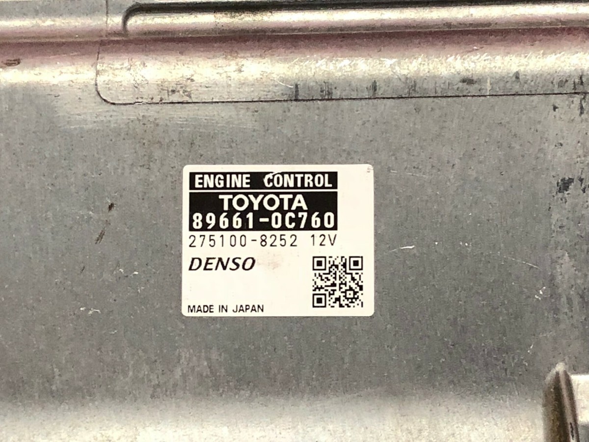 07 TOYOTA TUNDRA 5.7 AT ECM ECU ENGINE MODULE PCM 89661