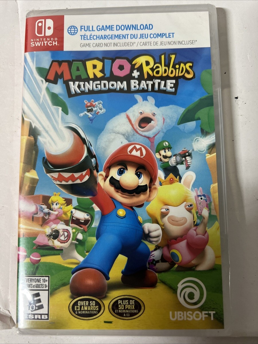 Nintendo Switch Mario Rabbids Kingdom Battle Codes Mario Rabbids