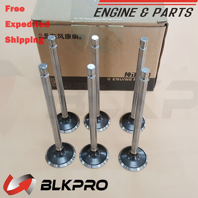 6* VALVE EXHAUST For Cummins For 8.3C 12V ISC QSL QSC 6CT 3802085 3902254