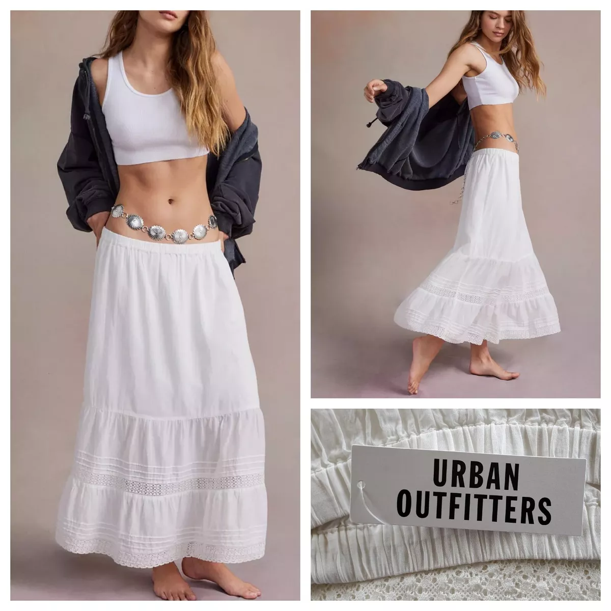 Midi skirt urban top