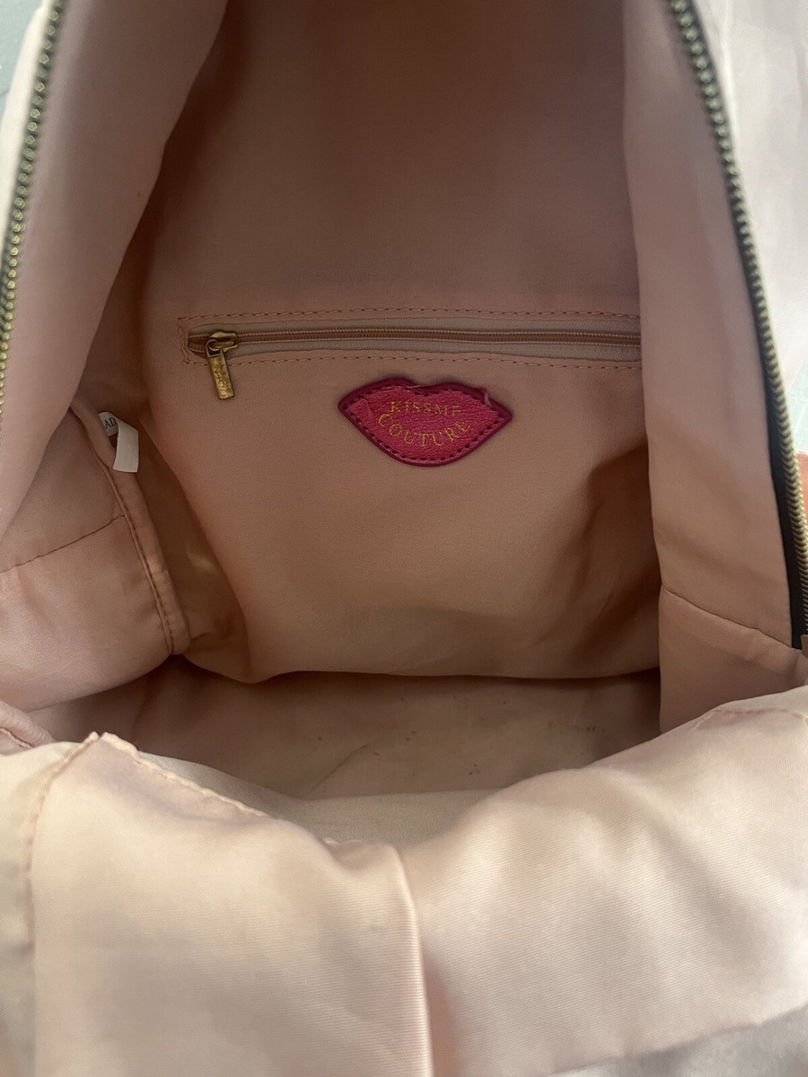 Kiss Me Couture Front Quilted Pocket Black Detail Gold  display picture 1