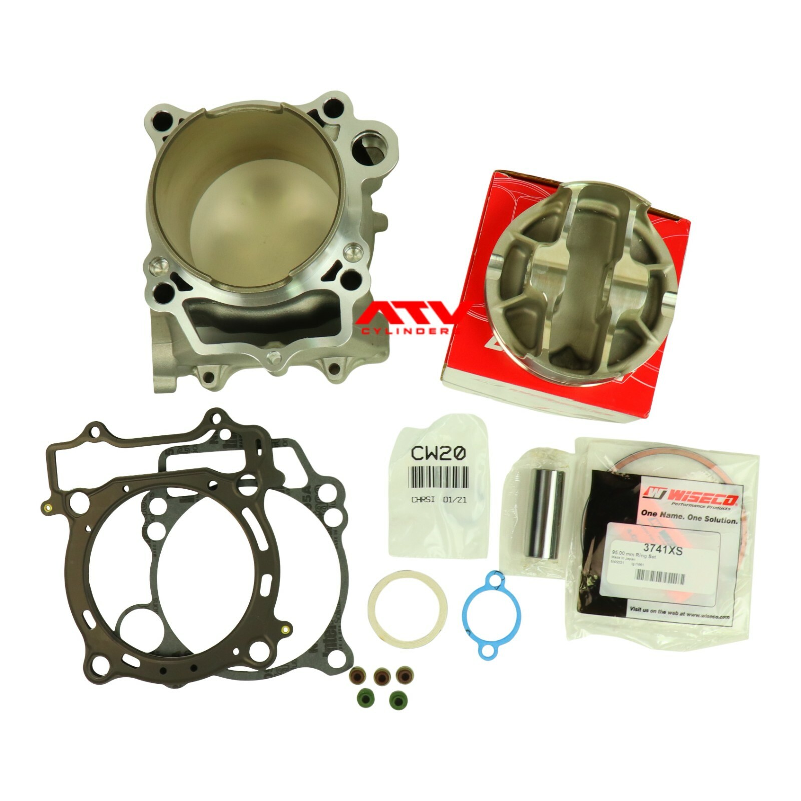 20042013 Yamaha Yfz450 Yfz 450 Cylinder Jug Wiseco Piston Gaskets