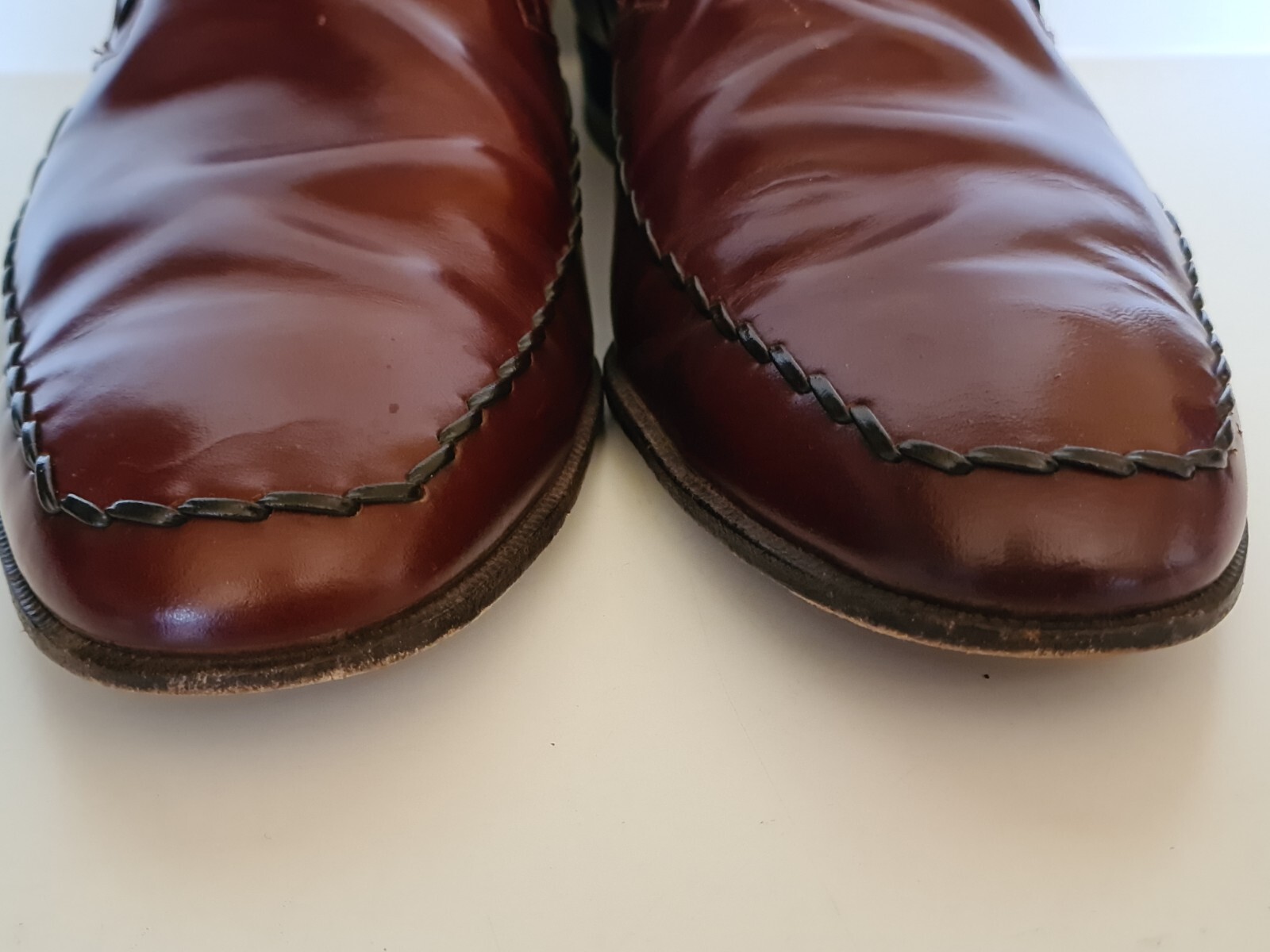 Loake Mens Slip On Tan Leather Shoes 757T Size UK Size 10 eBay