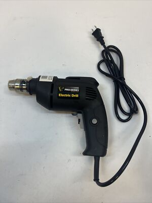 Pro-Series 3/8'' VSR Electric Drill Adjustable Trigger Dial With Level 3000 RPM