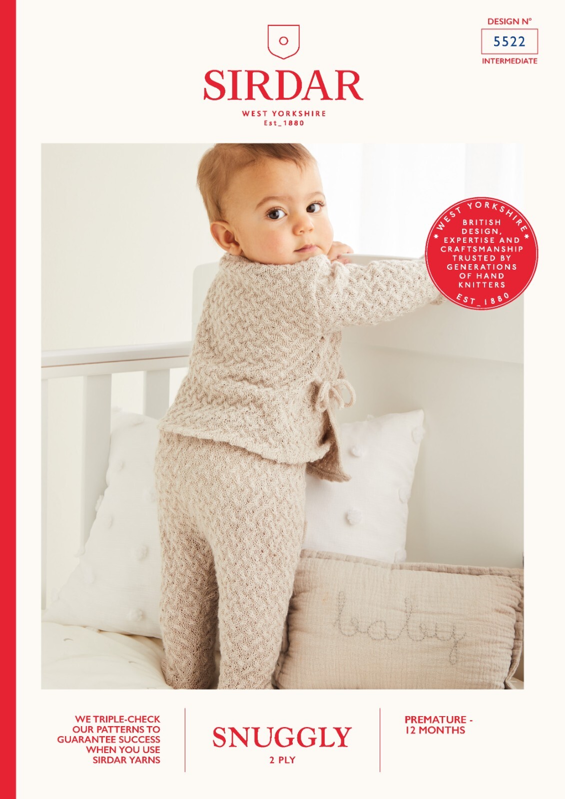 Sirdar Snuggly 2 Ply Knitting Pattern - 5522 Cardigan & Leggings