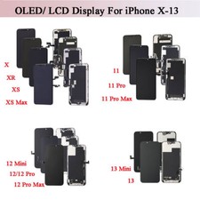 LCD Display Touch Screen Digitizer For iPhone 14 Plus 13 12 Mini Pro XS Max Lot