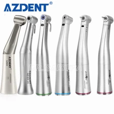 AZDENT Dental 1:5 1:1 20:1 /Fiber Optic Contra Angle Handpiece fit E Type Motor