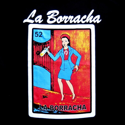 La-Borracha-T-Shirt-Mexican-El-Borracho-Loteria-Cinco-De-Mayo-Beer-Drinking-Tee