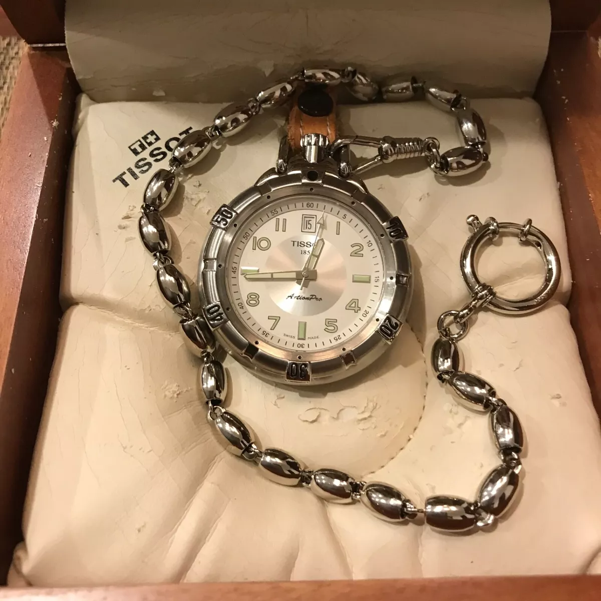 Tissot quartz pocket clearance watch
