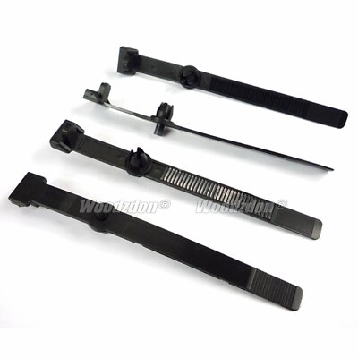 50x Cable Strap Push Mount Wire Tie Clip 120mm A20654 001-997-42-90 For Mercedes