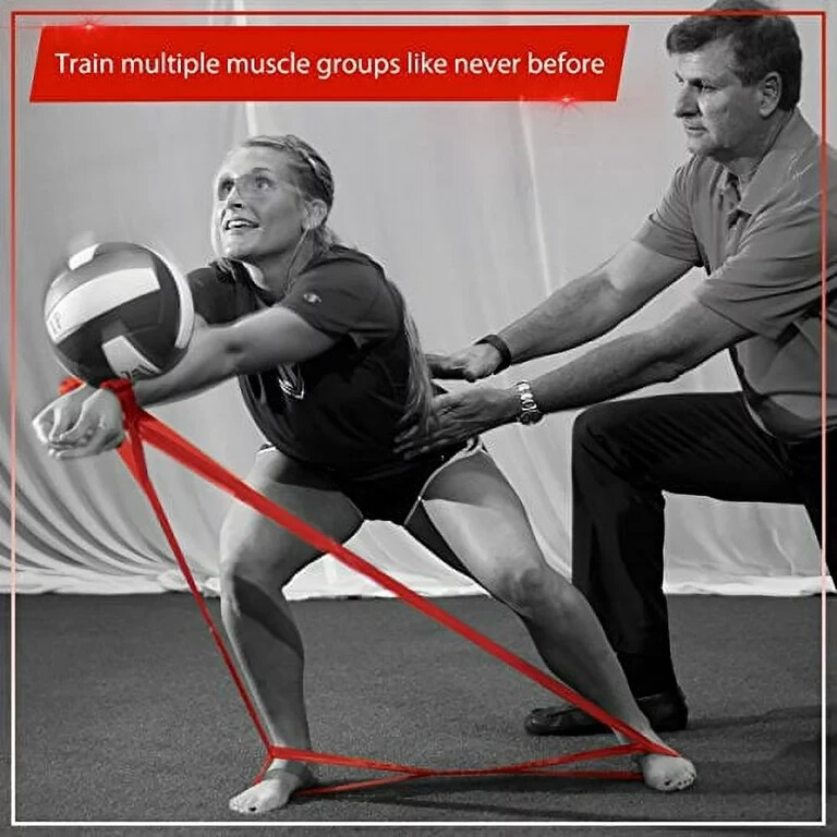 Resistance Band, Red Medium Level, Loops,  TheraBand CLX 12722, 2"x25yards