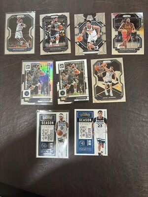 2020-23 Timberwolves Team Lot (9) Kevin Garnett-Josh Minott Rookie-Austin...