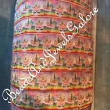 Unicorn foe unicorn elastic unicorn hair tie unicorn Cake foe Cupcake foe -5/8  