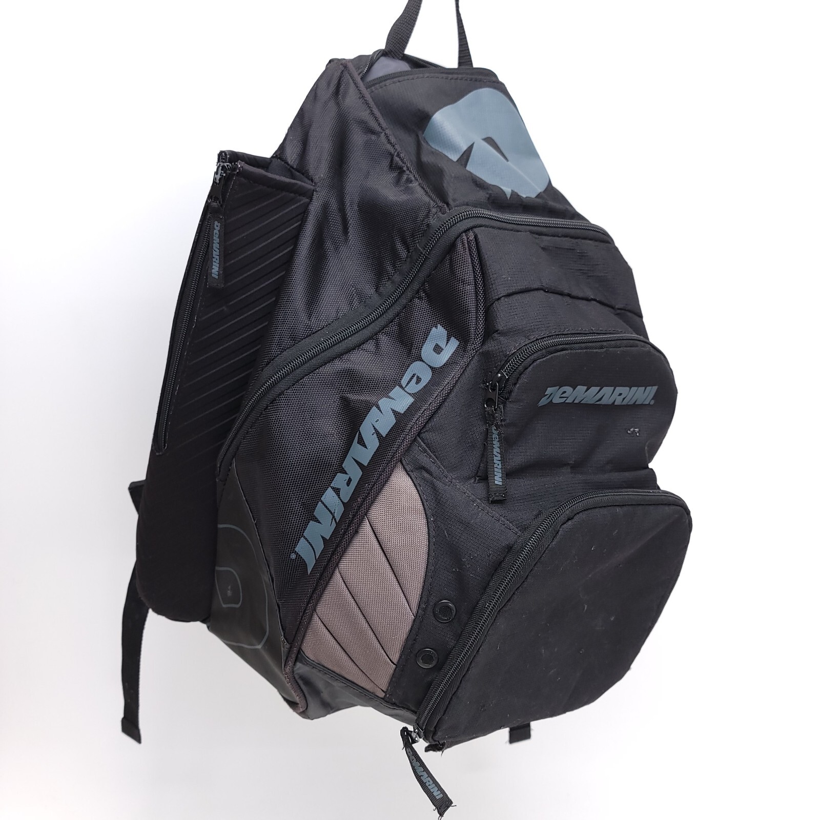 DeMarini Baseball Softball Equipment Gear Bat Bag Black Grey READ