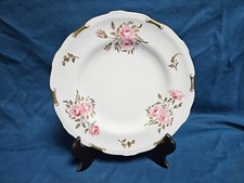 Royal Crown Derby Pinxton Roses Salad Plate - 8 inches
