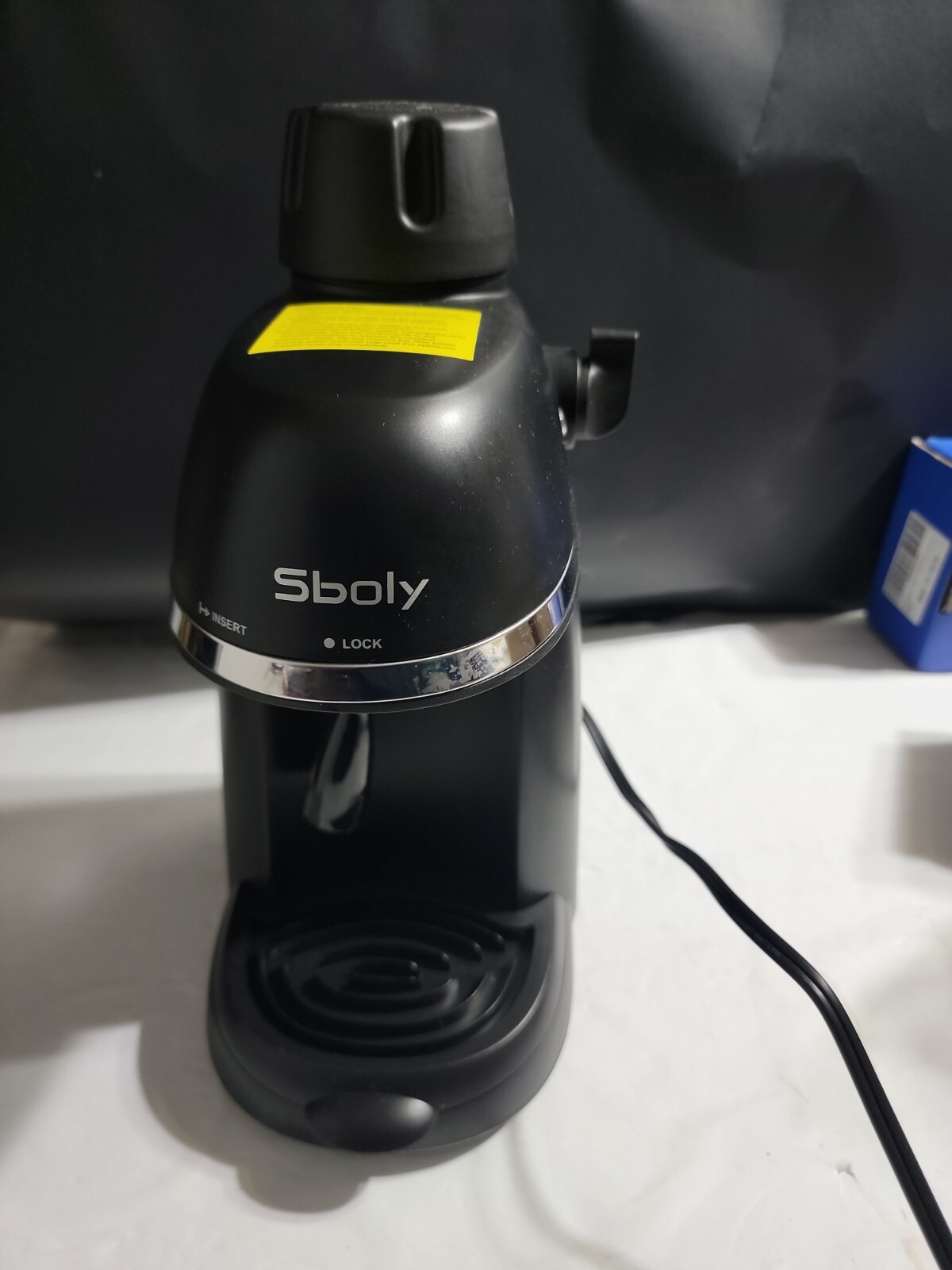 SBOLY SYCM-5409 Steam Espresso Machine with Milk Frother   